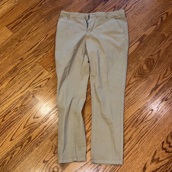 Vinciguerra Men’s Tan Khakis Size 38/52 - Picture 2 of 7